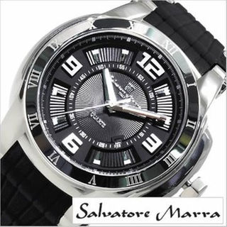 サルバトーレマーラ(Salvatore Marra)のサルバトーレマーラ時計☆繊細な直線彫りのアクセントが美しい！！カレンダー付(その他)