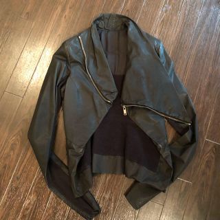 リックオウエンス(Rick Owens)の【maimai様専用】Rick Owens ライダースジャケット 40 未使用(ライダースジャケット)