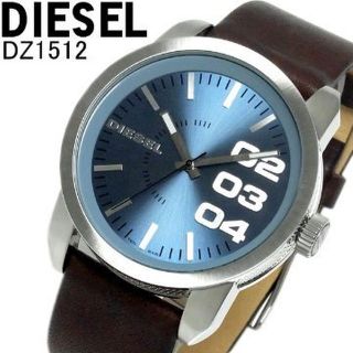 ディーゼル(DIESEL)のディーゼル時計☆爽やかブルーが美しい！！存在感抜群 極上☆(その他)