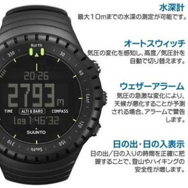 SUUNTO(スント)のスントベクター時計☆スント継承モデルが新登場。！！スタイリッシュ☆ レディースのファッション小物(腕時計)の商品写真