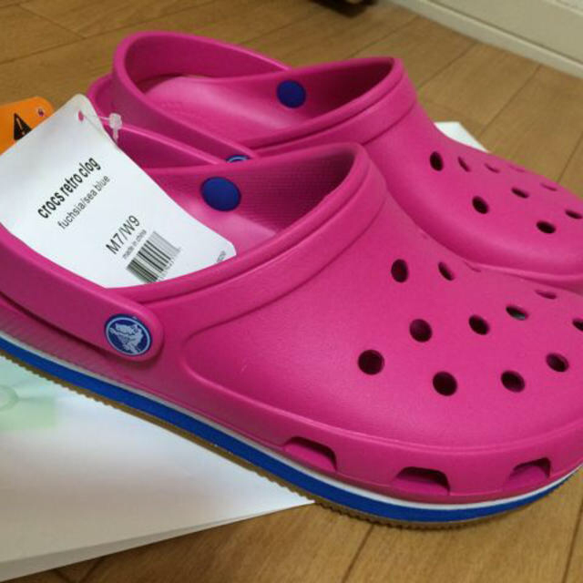 crocs(クロックス)のクロックスレトロクロッグ レディースの靴/シューズ(サンダル)の商品写真