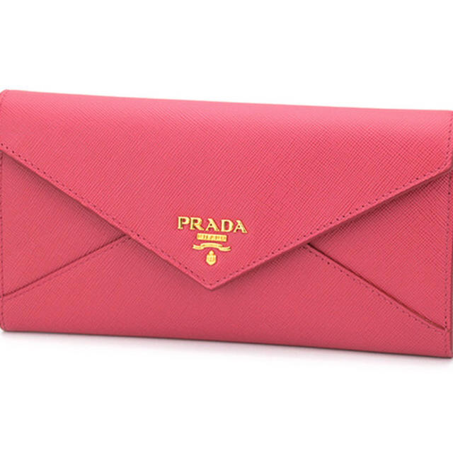 PRADA サファイアーノ 長財布 PEONIA レターウォレット