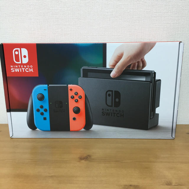 Nintendo Switch(ニンテンドースイッチ)の送料無料 新品未開封 Nintendo Switch 任天堂 スイッチ エンタメ/ホビーのゲームソフト/ゲーム機本体(家庭用ゲーム機本体)の商品写真