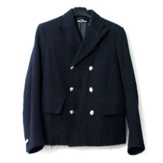 コムデギャルソン(COMME des GARCONS)のトリココムデギャルソンダブルジャケット(テーラードジャケット)