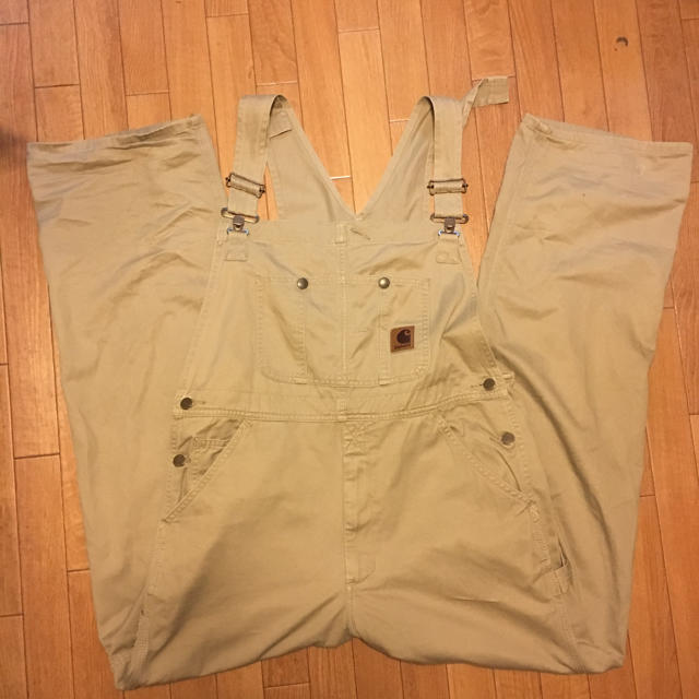 carhartt(カーハート)の90s CARHART【カーハート】チノオーバーオール！ビンテージ メンズのパンツ(サロペット/オーバーオール)の商品写真