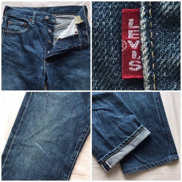 Levi's 503B-xx 改 W32/股下72 日本製復刻 赤耳 BIG-E