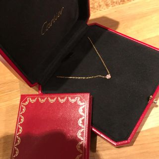 カルティエ(Cartier)のカルティエ ピンクサファイア(ネックレス)