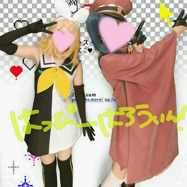 鏡音リンコスプレセット エンタメ/ホビーのコスプレ(衣装一式)の商品写真