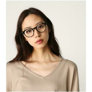 マウジー(moussy)の今季マウジー♡FLAME WEAR　伊達メガネ新品未使用タグ付き(サングラス/メガネ)