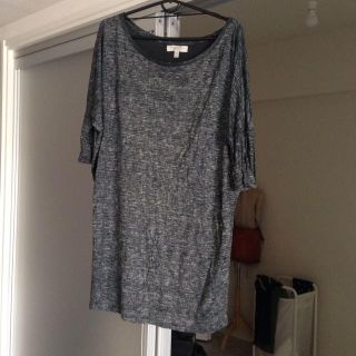 ザラ(ZARA)のZARA◆ロングカットソー(カットソー(半袖/袖なし))