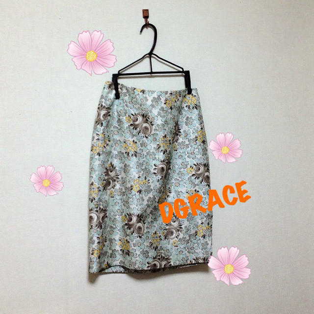 DGRACE(ディグレース)のDGRACE花柄スカート♡ レディースのスカート(ひざ丈スカート)の商品写真