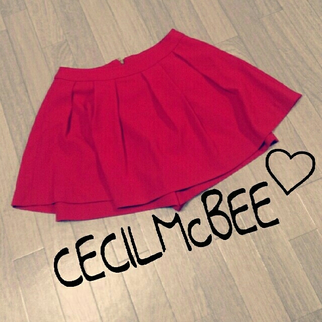 CECIL McBEE(セシルマクビー)のCECILMcBEEキュロットスカート レディースのパンツ(キュロット)の商品写真