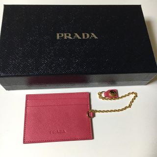 プラダ(PRADA)のBritish15様専用 プラダ サイファーノ カードケース(名刺入れ/定期入れ)