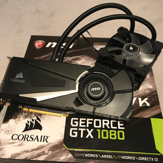 新作グッ MSI ゆずさま専用 Geforce HAWK SEA GTX1080 PCパーツ