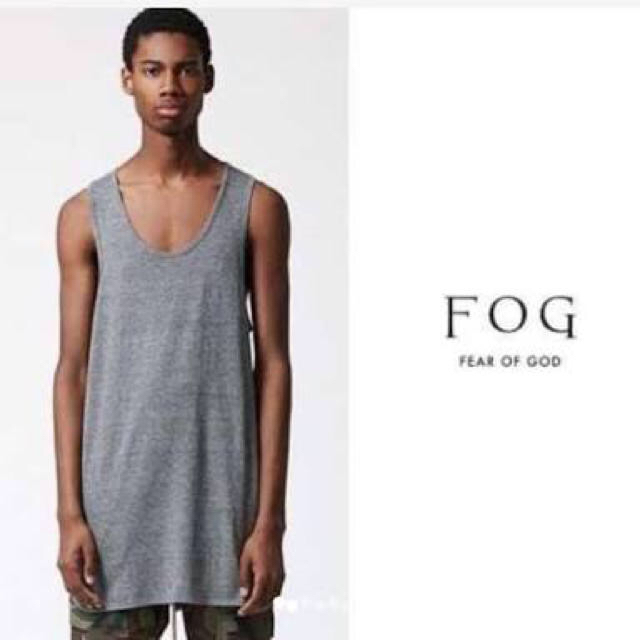 FEAR OF GOD - Mサイズ fog タンクトップ essential エッセンシャルの