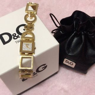 ディーアンドジー(D&G)のD&G 時計✩ゴールド(腕時計)