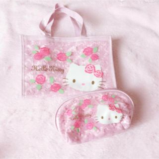 サンリオ(サンリオ)のʚ꒰⑅ayatan様専用キティー🎀ポーチバックセット⑅꒱ɞ(ポーチ)