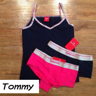 トミーガール(tommy girl)のTommy girl☆ロゴインナーセット(ルームウェア)