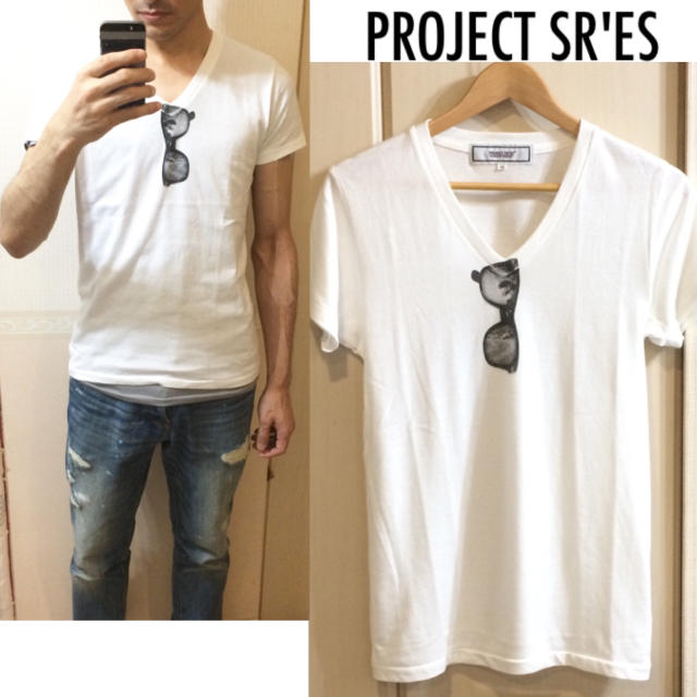 project SRES(プロジェクトエスアールエス)の【売約済】他の方は購入しないでください！PROJECT SR'ESグラスロゴ メンズのトップス(Tシャツ/カットソー(半袖/袖なし))の商品写真