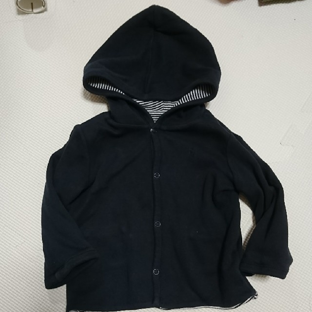 POLO RALPH LAUREN(ポロラルフローレン)のリバーシブル パーカー キッズ/ベビー/マタニティのベビー服(~85cm)(カーディガン/ボレロ)の商品写真