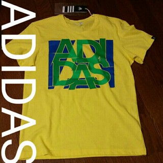 アディダス(adidas)の限定　Adidas アディダス　Tシャツ　ビビッドイエロー　ユニセックス　激レア(Tシャツ/カットソー(半袖/袖なし))