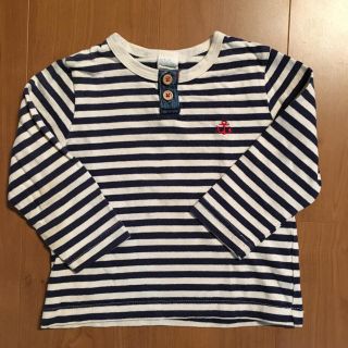 スキップランド(Skip Land)のSKIPLAND ボーダー マリン トップス サイズ90(Tシャツ/カットソー)