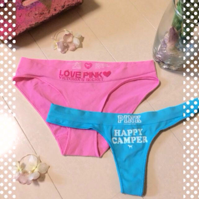 Victoria's Secret(ヴィクトリアズシークレット)の新品☆VS♡ショーツ２枚SET その他のその他(その他)の商品写真