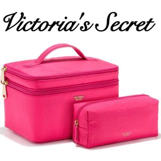 ヴィクトリアズシークレット(Victoria's Secret)のお値下げ中♡ポーチ付 Victoria’s Secret トレインポーチ(ポーチ)