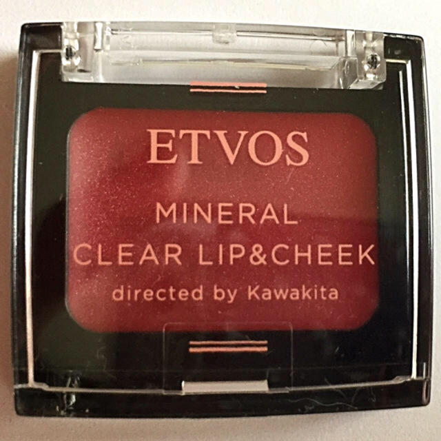ETVOS(エトヴォス)のエトヴォスのミネラルクリアリップ&チーク＊プラムレッドです(⌒▽⌒)♡ コスメ/美容のベースメイク/化粧品(チーク)の商品写真