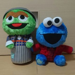 セサミストリート(SESAME STREET)の★専用★ SHINee × SESAMESTREET お座りBIGぬいぐるみ(ミュージシャン)