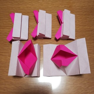 折り紙 パクパク動く唇 5枚の通販 ラクマ