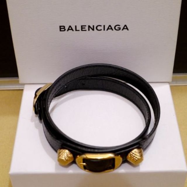 Balenciaga(バレンシアガ)の極美品◆BALENCIAGA バレンシアガ ジャイアントスタッズ ブレスレット◆ レディースのアクセサリー(ブレスレット/バングル)の商品写真