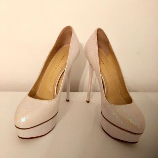 シャルロットオリンピア(Charlotte Olympia)のCharlotte Olympia シャーロットオリンピア 37 未使用(ハイヒール/パンプス)