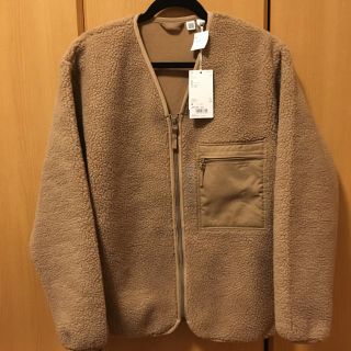 ユニクロ(UNIQLO)の【ゆゆ22様専用】uniqlo u ボアフリースカーディガン(カーディガン)