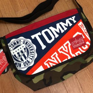 マンハッタンポーテージ(Manhattan Portage)の希少Manhattan Portage✕Tommy メッセンジャーバッグ•新品(メッセンジャーバッグ)