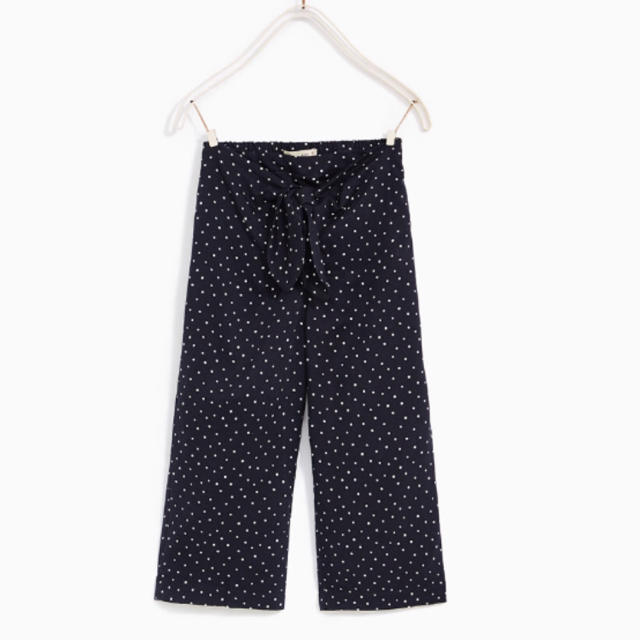 ZARA KIDS(ザラキッズ)の★あおい様専用★ ZARA ドットパンツ 164 152 親子コーデ レディースのパンツ(カジュアルパンツ)の商品写真