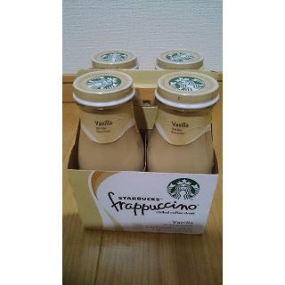 スターバックスコーヒー(Starbucks Coffee)のスターバックス　フラペチーノ　バニラ４本セット　スタバ　瓶コーヒー　ハワイ土産(コーヒー)