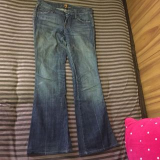 セブンフォーオールマンカインド(7 for all mankind)の7 for all mankind ★ ダメージデニム(デニム/ジーンズ)