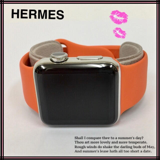 Apple Watch - HERMES×Apple Watchアップルウォッチ シリーズ2 38mmサイズの通販 by maru★｜アップル