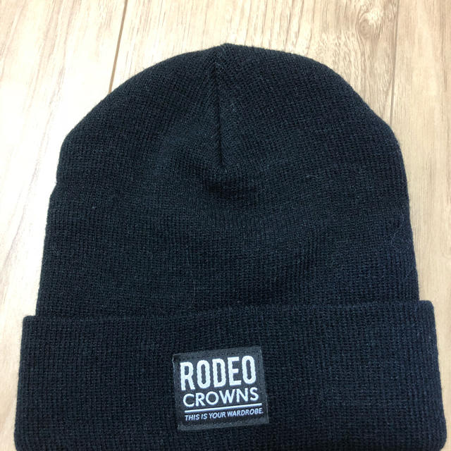 RODEO CROWNS(ロデオクラウンズ)の未使用 RODEO CROWNS ニット帽 レディースの帽子(ニット帽/ビーニー)の商品写真