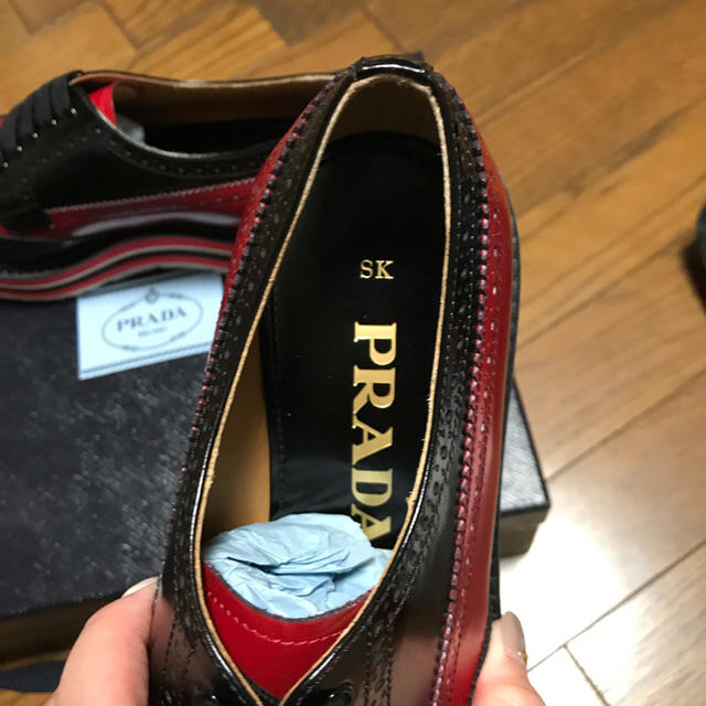 PRADA(プラダ)のプラダ レースアップシューズ レディースの靴/シューズ(その他)の商品写真