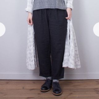 ネストローブ(nest Robe)のリネンイージーペチパンツ(カジュアルパンツ)