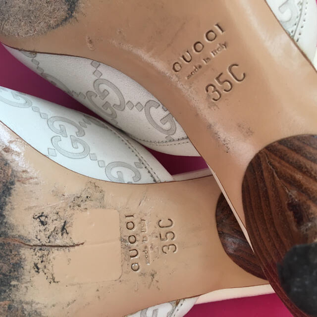 Gucci ミュール サンダル パンプスの通販 by 雪印ちゃん❄︎|グッチならラクマ - 秋物 ★ Gucci 得価大人気