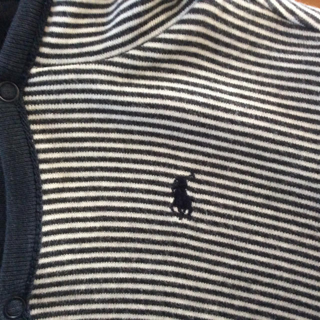 POLO RALPH LAUREN(ポロラルフローレン)のポロラルフローレン・リバーシブルパーカー・80cm キッズ/ベビー/マタニティのベビー服(~85cm)(トレーナー)の商品写真