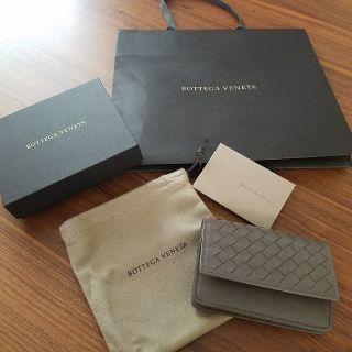 ボッテガヴェネタ(Bottega Veneta)のA様専用☆ﾎﾞｯﾃｶﾞﾍﾞﾈﾀ☆正規店購入☆美品☆週末限定値下げ(名刺入れ/定期入れ)