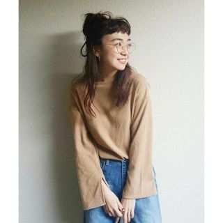 アングリッド(Ungrid)の♡今季完売 新品♡ ungrid フレアスリットスリーブ　トップス(カットソー(長袖/七分))