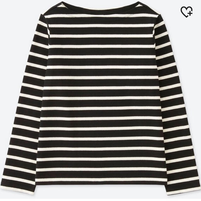 UNIQLO(ユニクロ)のユニクロ♡ボーダーボートネックT レディースのトップス(カットソー(長袖/七分))の商品写真