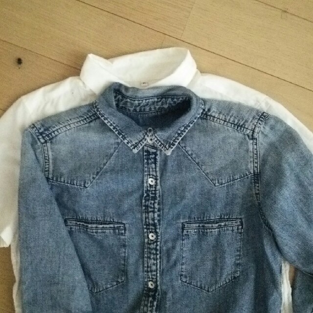 GAP(ギャップ)のギャップ ダンガリーシャツ レディースのトップス(シャツ/ブラウス(長袖/七分))の商品写真