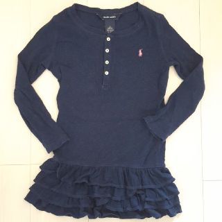 ラルフローレン(Ralph Lauren)のRalph Lauren　子供　裾フリルワンピース110　(ワンピース)