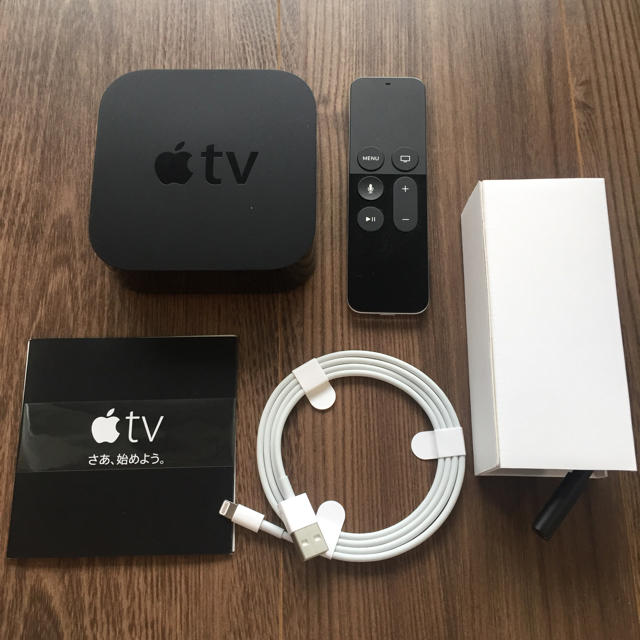 Apple(アップル)のAppleTV(第4世代) 32G A1625 スマホ/家電/カメラのテレビ/映像機器(その他)の商品写真